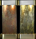 Adagio Cascade Springs Rounded Copper and Slate Wall Fountains