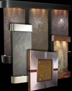 Solid Slate Wall Fountains