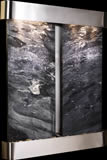 Adagio Cottonwood  Falls Rainforest Marble Wall Fountain