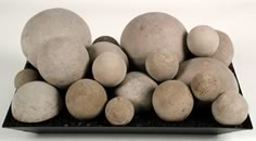 Contemporary Ceramic Vented Fire Balls for Gas or Propane Fireplaces Al Sizes