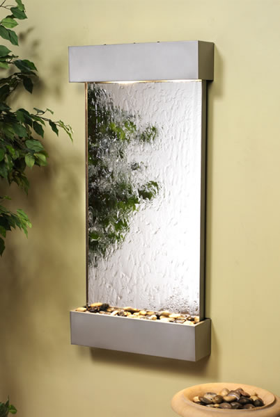 Adagio Whispering Creek Mirror Wall Fountain